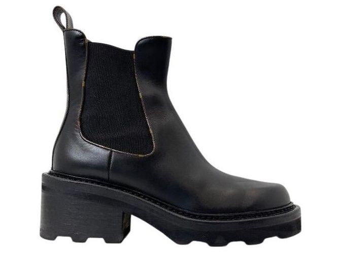 Louis Vuitton Ankle Boots Black