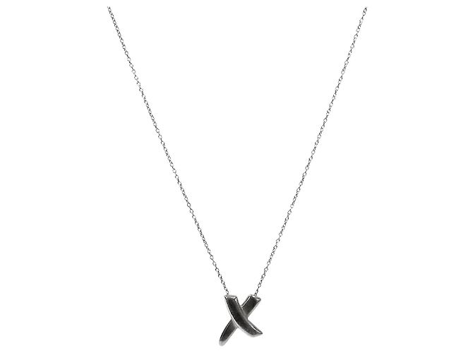 Tiffany & Co Collana Paloma Graffiti in argento