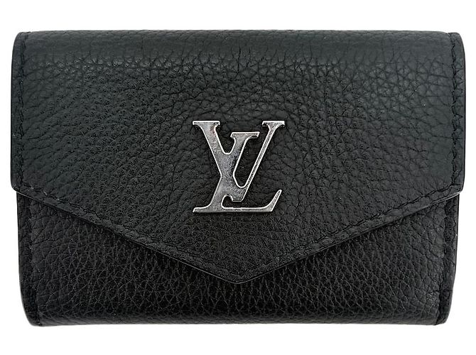 Louis Vuitton Cartera Lockmini Cartera Compacta Negro
