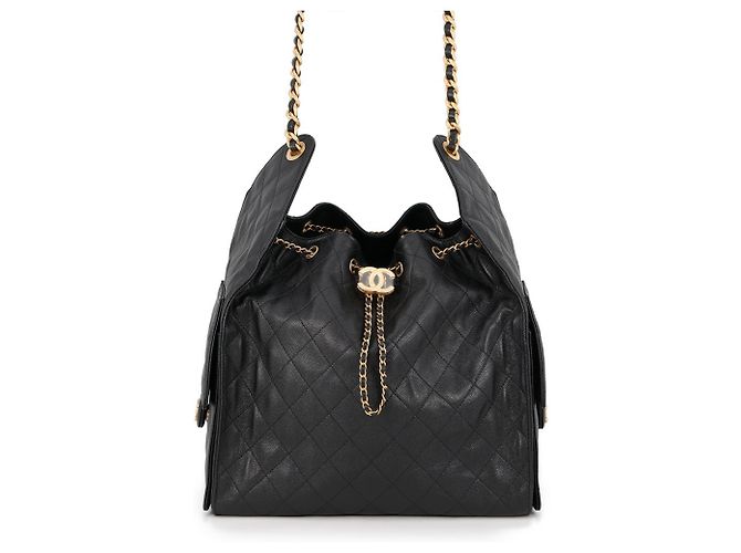 Borsa a Spalla con Catena Chanel Nero