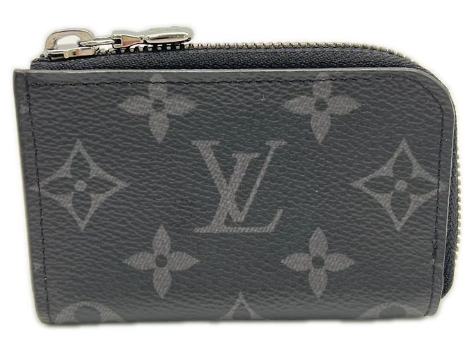 Portamonete Monogram Eclipse Louis Vuitton Nero Monogramma