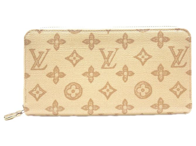 Cartera Zippy Monogram Origin Louis Vuitton Castaño Monograma