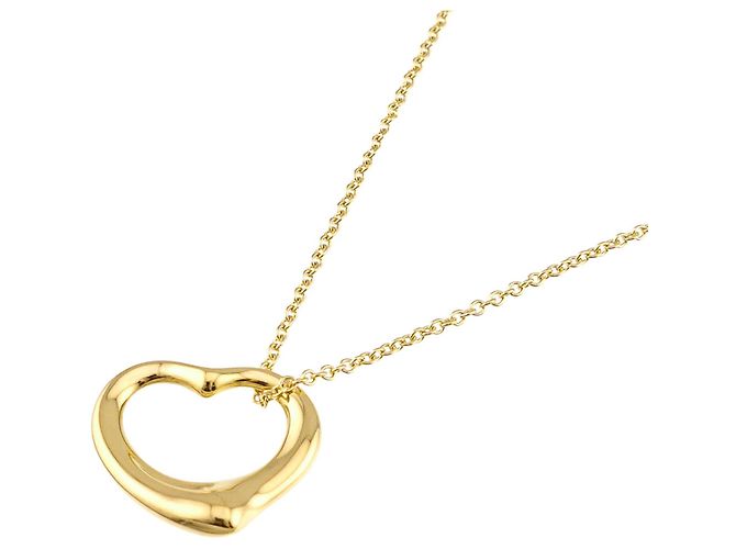 Collier cœur en or jaune 18K de Tiffany & Co.