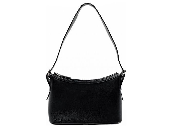 Burberry Nova Check Einflügel-Handtasche Schwarz