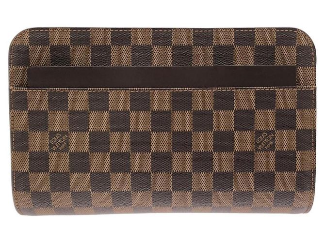 Louis Vuitton Damier Saint Clutch Bag Damier ebene