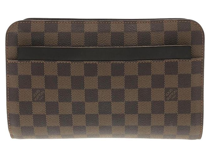 Louis Vuitton Damier Saint Clutch Bag Damier ebene