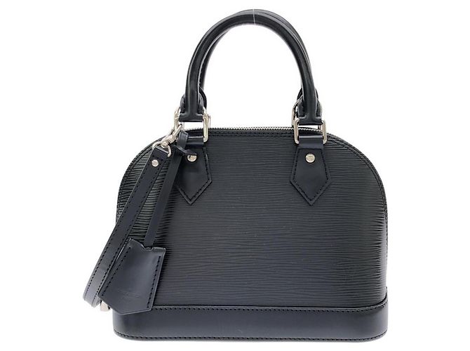 Borsa Louis Vuitton Epi Alma BB Nero