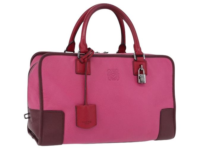 Loewe Amazona Leather 36 Rosa