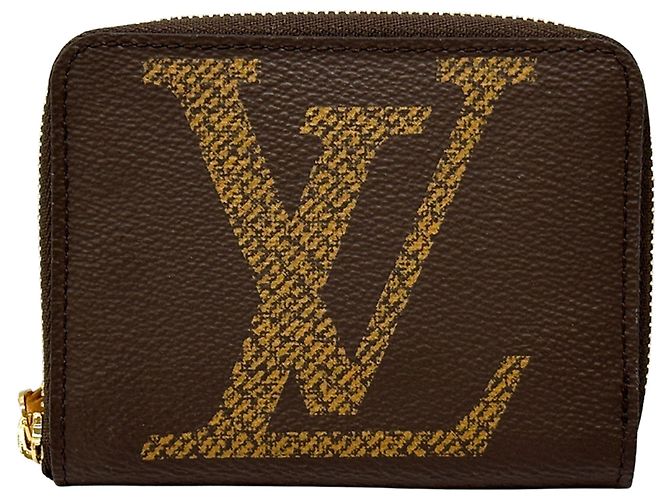 Louis Vuitton Monogram Coin Purse Brown