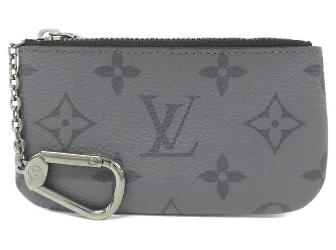 Louis Vuitton Monogram Eclipse Reverse Coin Purse Black