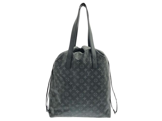 Bolsa Cabas Louis Vuitton Monogram Eclipse Light Preto