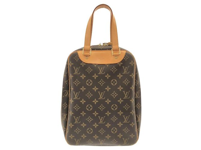 Louis Vuitton Monogram Excursion Handtasche Braun