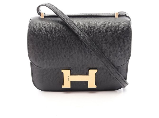 Hermès Borsa a tracolla Hermes Constance 3 Mini Nero