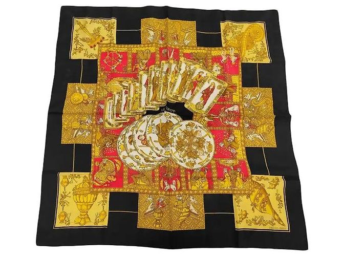 Hermès Hermes Carré 90 Seta multicolore 90 x 90