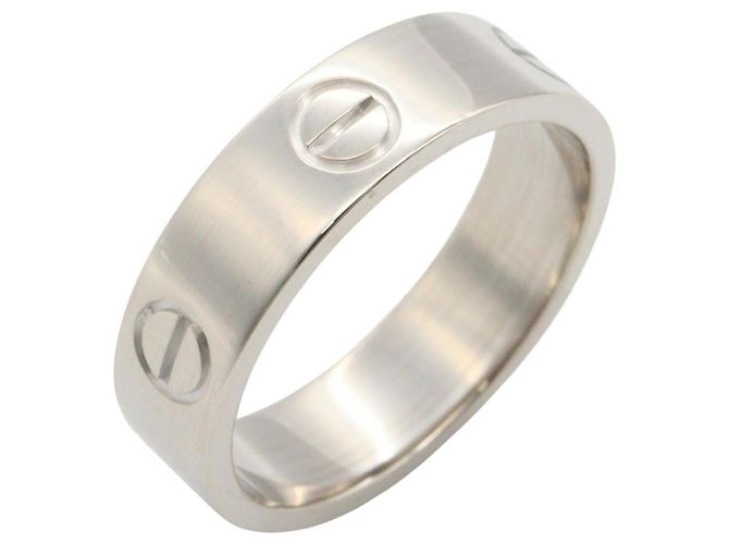 Anillo Love de Cartier en oro blanco de 18K