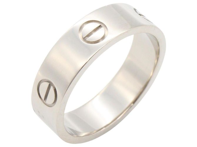 Anillo Love de Cartier en oro blanco de 18K