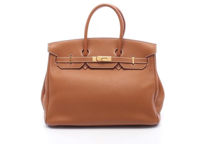 Hermès Hermes Birkin 35 Handtasche Braun