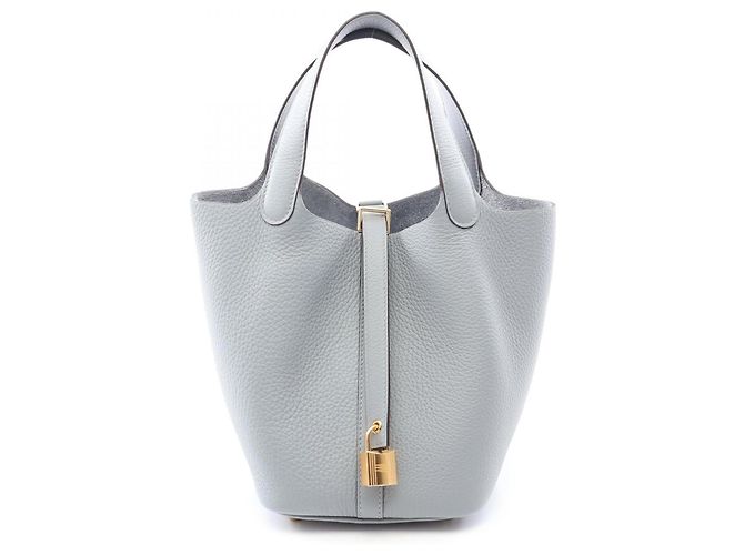 Hermès Sac à main Hermes Picotin Lock PM Bleu