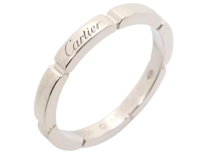 Cartier Maillon Panthère Ring aus 18K Weißgold Silber