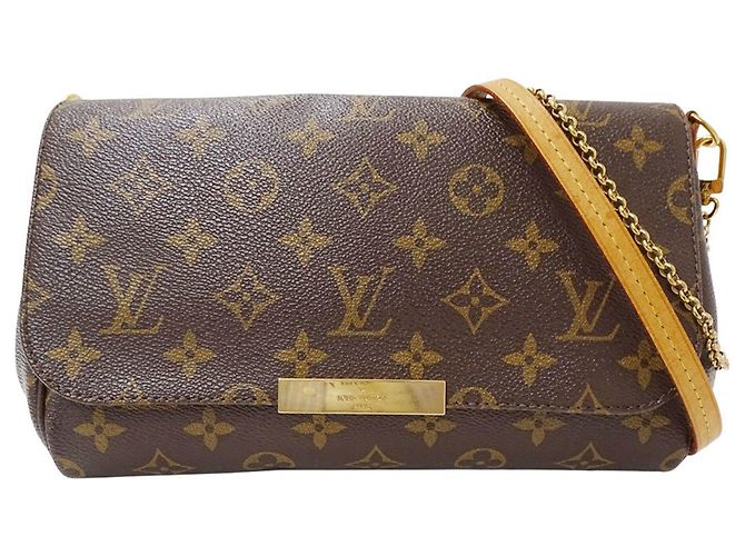 Bolso Louis Vuitton Monogram Castaño Monograma