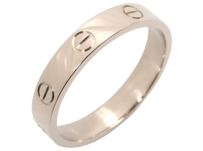Cartier Mini Love Ring aus 18K Weißgold Silber