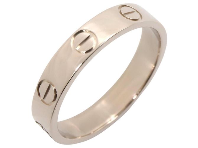 Cartier Mini Love Ring aus 18K Weißgold Silber