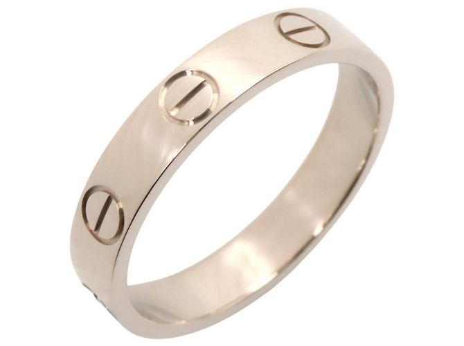 Anillo Mini Love de Cartier en oro blanco de 18K