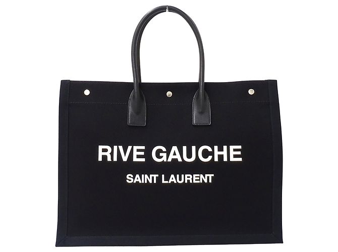Borsa Tote Saint Laurent Rive Gauche Nero