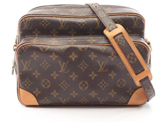 Borsa a Spalla Louis Vuitton Nile Monogram Marrone