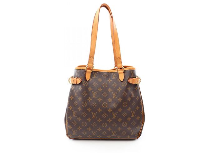 Bolsa Tote Louis Vuitton Batignolles Vertical Monogram Marrom