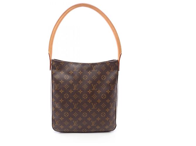 Louis Vuitton Looping GM Monogram Schultertasche Braun Monogramm