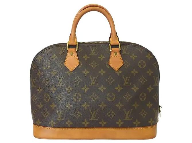 Louis Vuitton Alma Monogram PM Braun