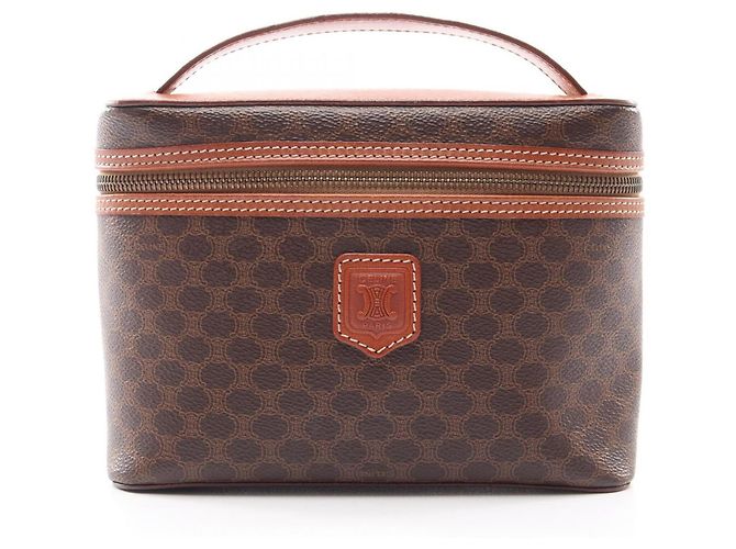 Céline Bolsa Celine Macadam Marrom