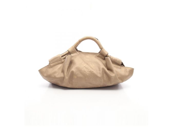 Bolsa Loewe Nappa Aire Dourado