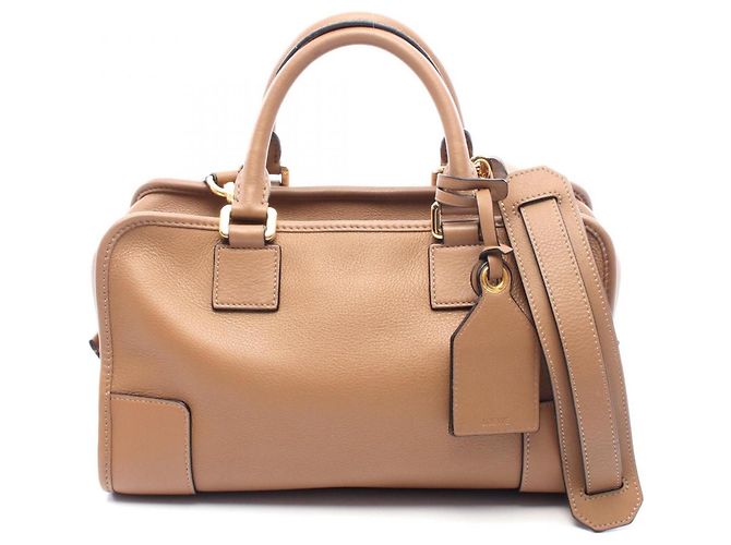 Bolsa 2-Way Loewe Amazona 28 Marrom