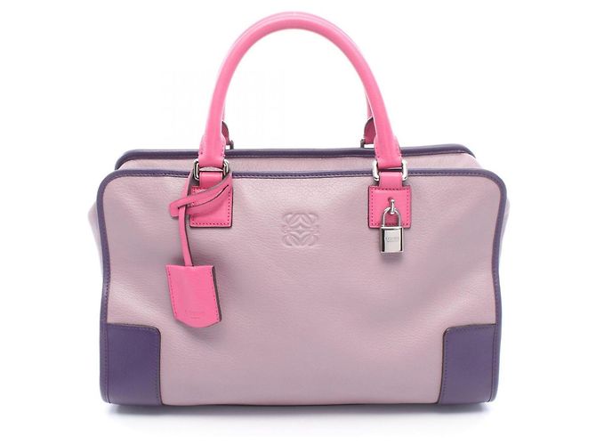 Sac à main Loewe Amazona 36 Rose Violet