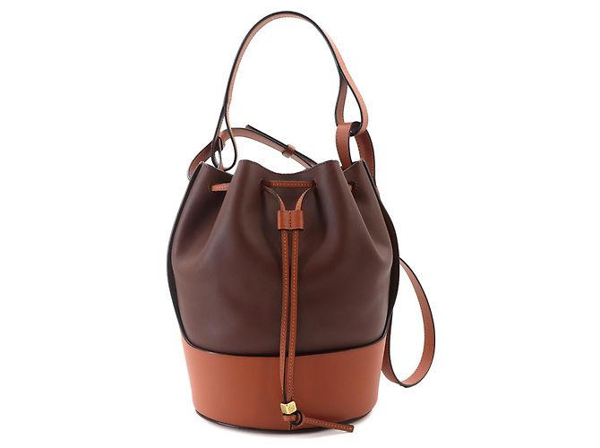 Loewe Balloon Medium 2-way Handtasche/Schultertasche Braun