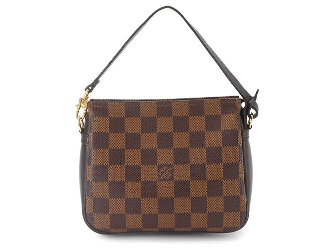 Louis Vuitton Damier Trouse Make-up-Tasche Damier ebene