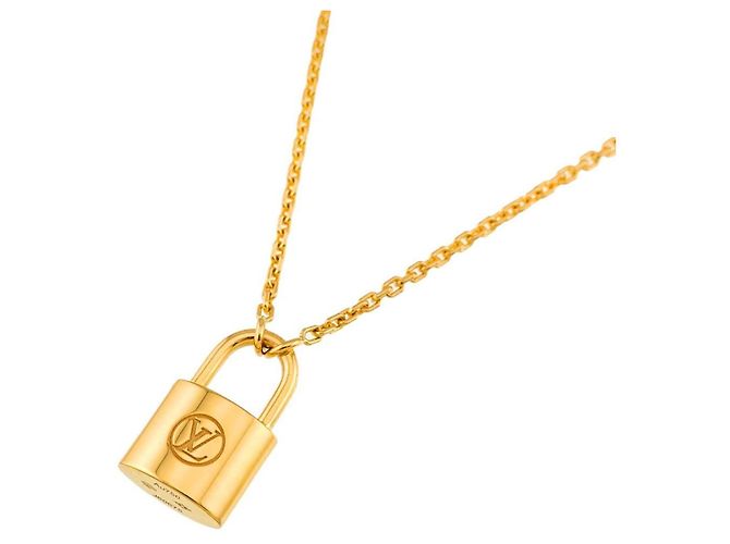 Collana Lockit in argento e oro giallo 18K Louis Vuitton
