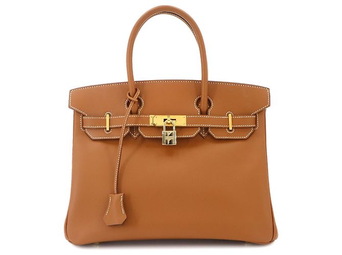 Hermès Hermes Birkin 30 Handtasche in Gold Golden