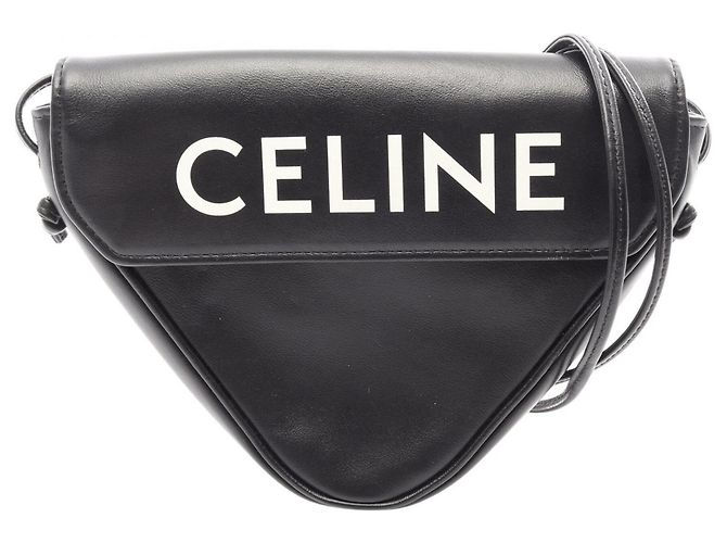 Céline Borsa a Spalla Triangle Celine Nero