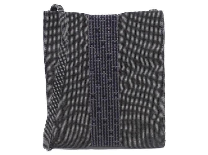 Hermès Hermes Herline Pochette 100967M Borsa a Spalla Nero