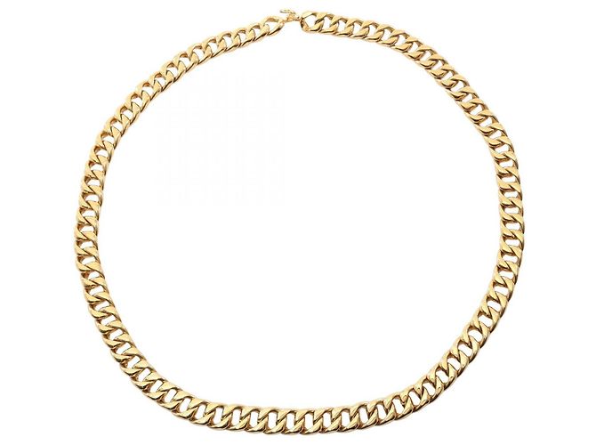 Cinto de corrente Chanel em tom dourado