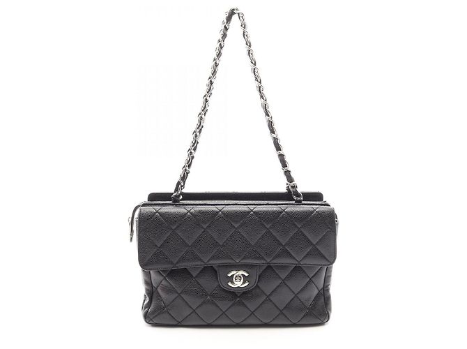 Timeless Borsa Tote Chanel Matelassé Nero