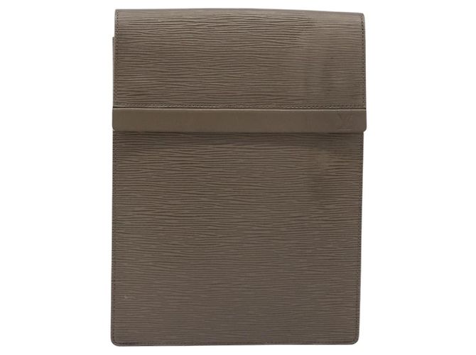 Louis Vuitton Ramatuelle en cuir Epi Marron