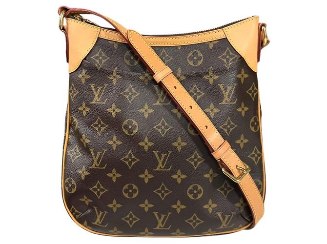 Bolsa de Ombro Louis Vuitton Odeon PM Monogram Marrom