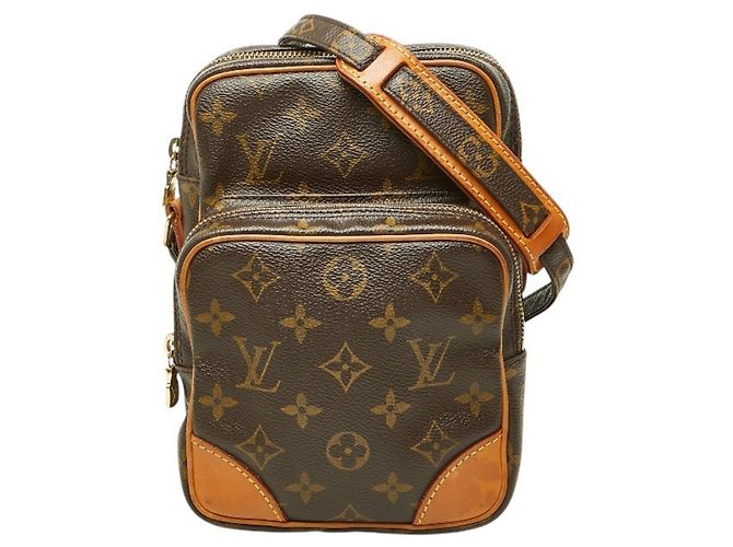 Bolsa Transversal Louis Vuitton Monogram Amazon Marrom