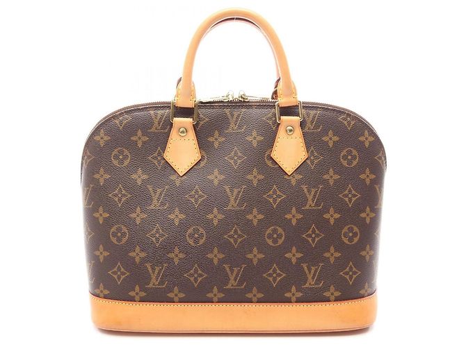 Borsa Louis Vuitton Alma PM Monogram Marrone Monogramma