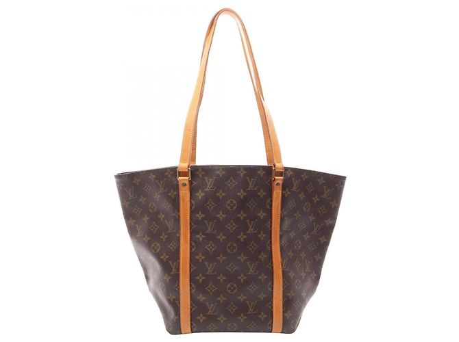 Bolso Tote Louis Vuitton Monogram Castaño Monograma