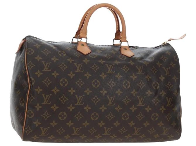 LOUIS VUITTON Bolsa Monogram Speedy 40 M41522 LV Auth 192980V Monograma